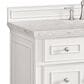 James Martin Vanities Lorelai 48" Single Vanity in Bright White with 3 cm Eternal Jasmine Pearl Quartz Top, , large