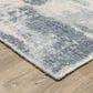 Oriental Weavers Clarke CLA07 Blue and Ivory 6" x 9"Area Rug, , large