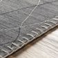 Surya Arlequin 6" x 9" Charcoal, Medium Gray and Black Area Rug, , large