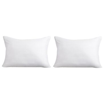 Allied Home Grandeur BMI_8225L_L Down Alternative Density Pillow in White (Set of 2), , large