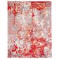 Safavieh Aston 8" x 10" Red and Grey Area Rug, , large