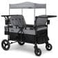 Delta Jeep Wrangler Deluxe 4-Seater Stroller Wagon in Grey Shadow, , large