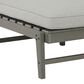 Ashley Visola Chaise Lounge with Cushion in Gray, , large