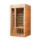 EZlife 1 Person (Compact) Low EMF FAR Infrared Sauna in Okoume + Hemlock, , large