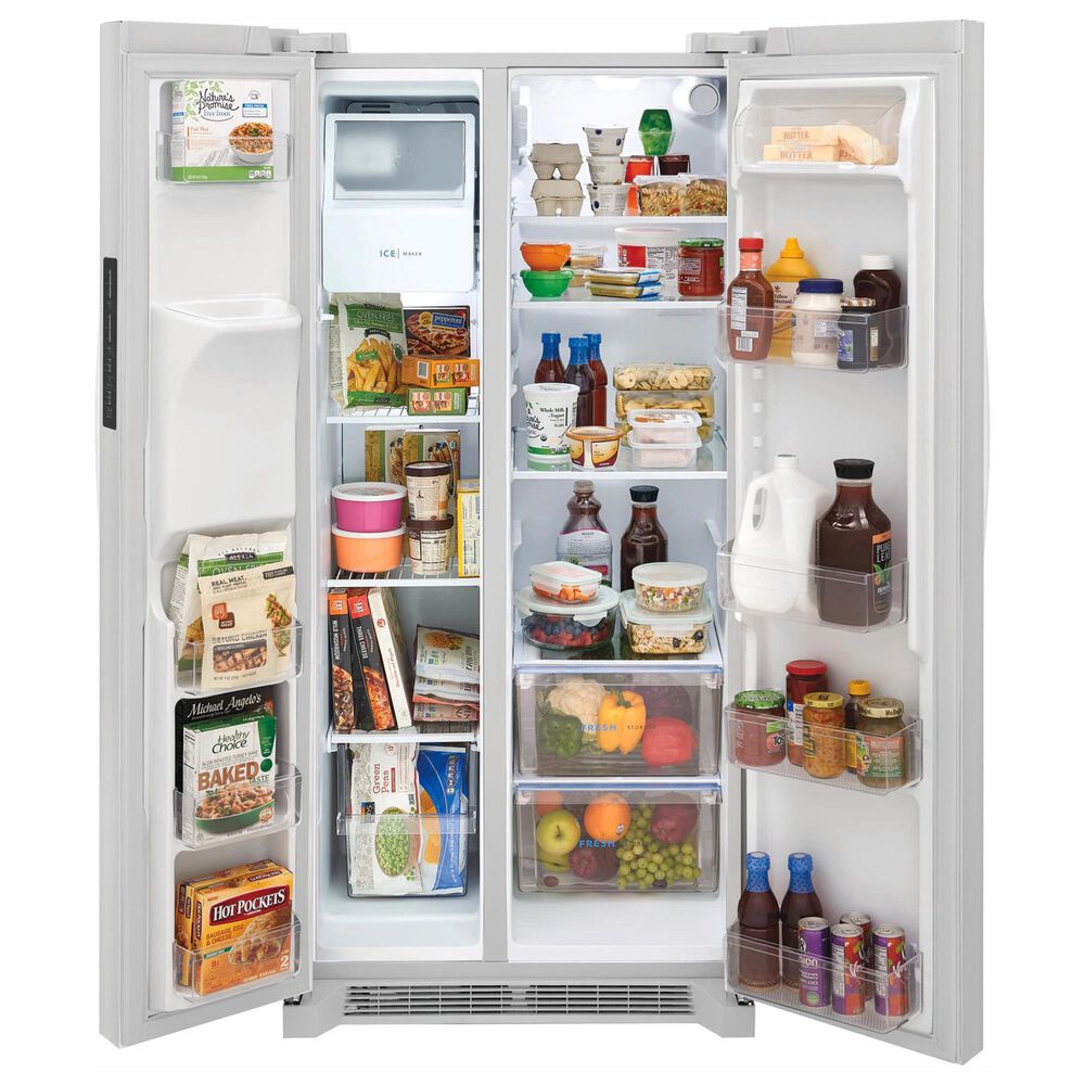 Frigidaire 33" SidebySide Refrigerator in White NFM