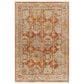 Surya Mona Lisa 2"7" x 7"3" Brick Red, Mustard, Tan, Sage, Dark Blue, Olive and Burgundy Runner, , large