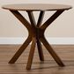 Baxton Studio Kenji 34" Dining Table in Walnut Brown - Table Only, , large