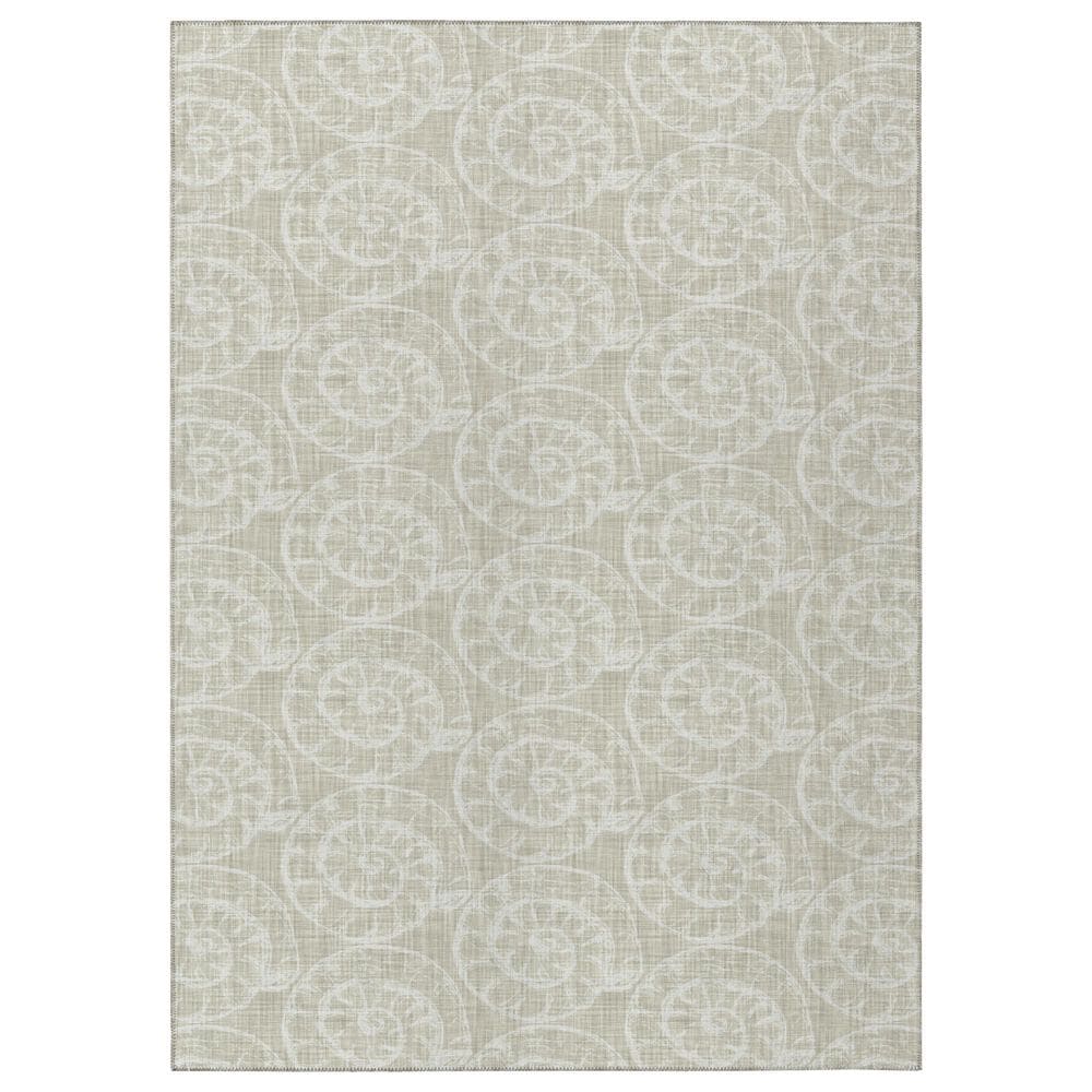 Dalyn Rug Company Seabreeze SZ11 10" x 14" Taupe Area Rug, , large