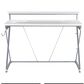 OSP Home Emulator Battlestation Gaming Desk in White and Carbon, , large