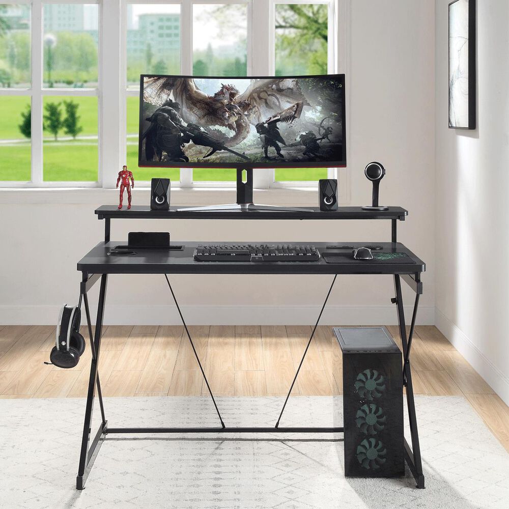 OSP Home Emulator Gaming Desk, , large