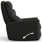 Simeon Collection Hercules Manual Swivel Glider Recliner in Black, , large