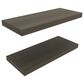 Hearth and Haven Ecco32" Floating Wall Shelf with Space-Saving Design in Olive (Set of 2), , large