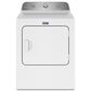 Maytag 4.3 Cu. Ft. Top Load Impeller Washer and 7.0 Cu. Ft. Electric Wrinkle Prevent Dryer Laundry Pair in White, , large