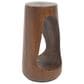 Hearth and Haven Outdoor End Table with Hollow Design in Antique Brown, , large