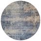 Dalyn Rug Company Nouveau NV25 8" Round Denim Indoor/Outdoor Area Rug, , large