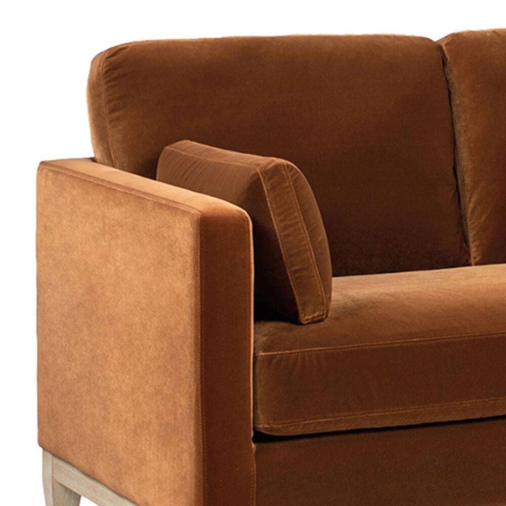 Jennifer Taylor Home Knox Accent Arm Chair in Burnt Orange, , large