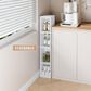 HOMLUX 2-Tier Open Bookcase with 8" Shelf in White, , large