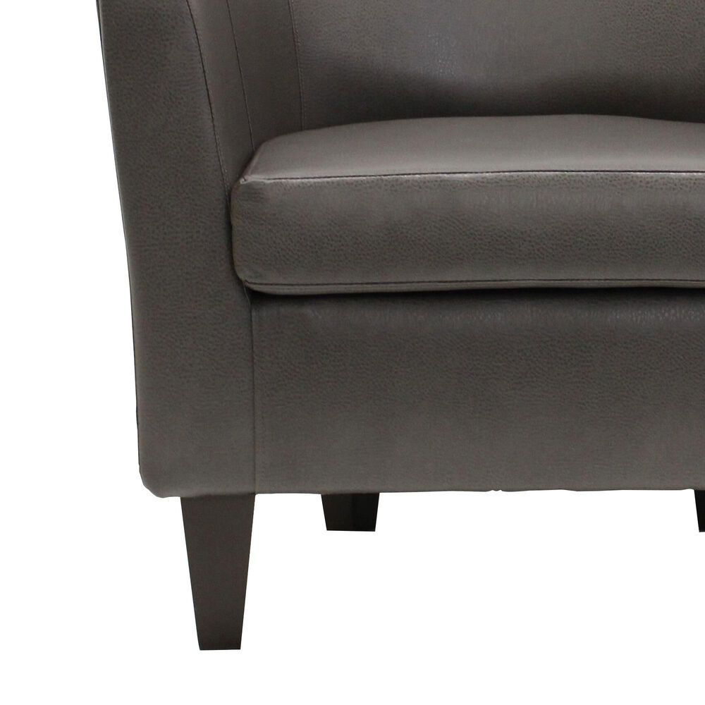 Overman USA Windko Tub Chair in Charcoal, , large