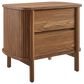 Modway Cadence 2 Drawer Nightstand in Walnut, , large