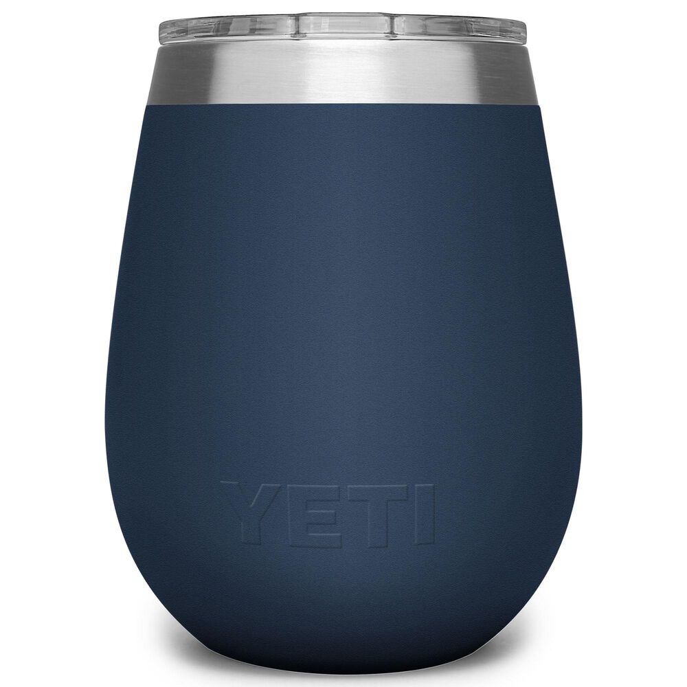YETI Rambler 10 Oz Wine Tumbler with MagSlider Lid in Navy, , large