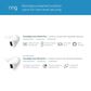 Ring Floodlight Cam Wired Pro Outdoor Wireless 1080p Surveillance Camera in White, , large