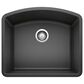 Blanco Diamond 24" Single Bowl Kitchen Sink in Anthracite, , large