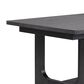 Flexsteel Waterfall Rectangular Dining Table in Ebony - Table Only, , large