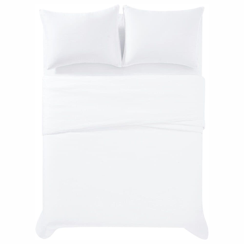 Pem America Christian Siriano New York 3-Piece King Duvet Set in White, , large
