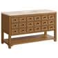 James Martin Malibu 60" Single Bathroom Vanity in Amber Birch with 3 cm Eternal Marfil Quartz Top and Rectangular Sink, , large
