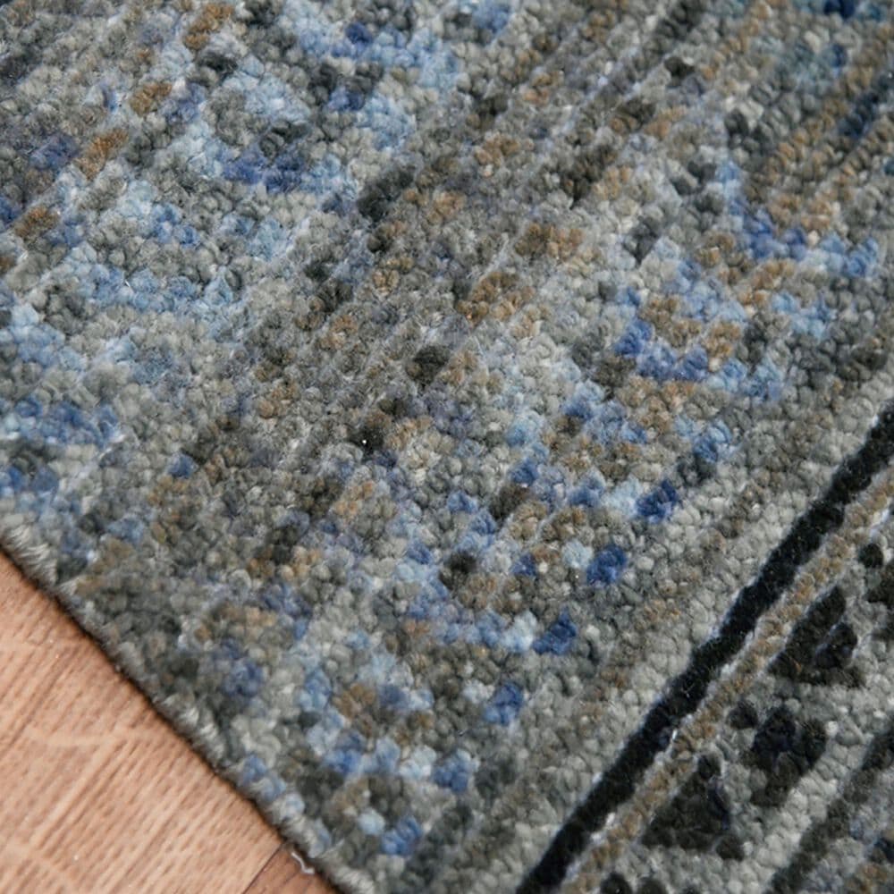 Amer Rugs Legacy 10&#39; x 14&#39; Grayish and Blue Area Rug, , large