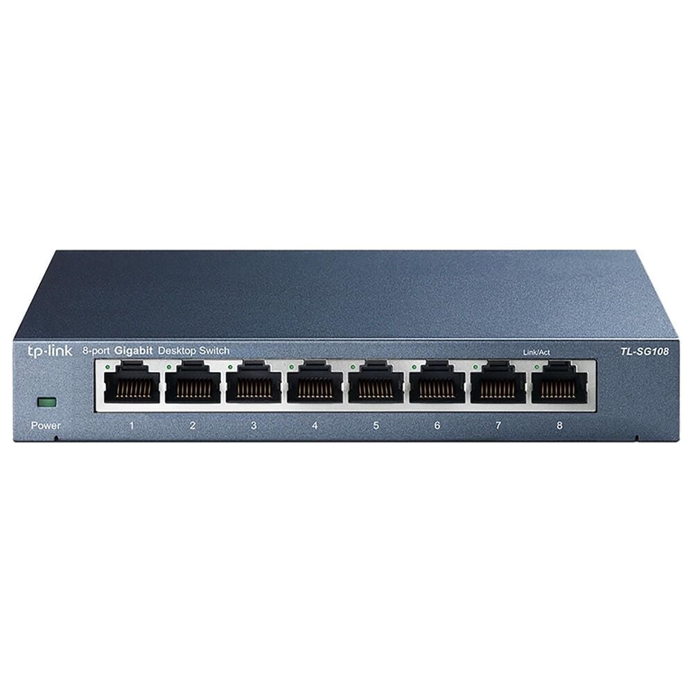 TP-LINK 8-Port Gigabit Desktop Switch in Black, , large