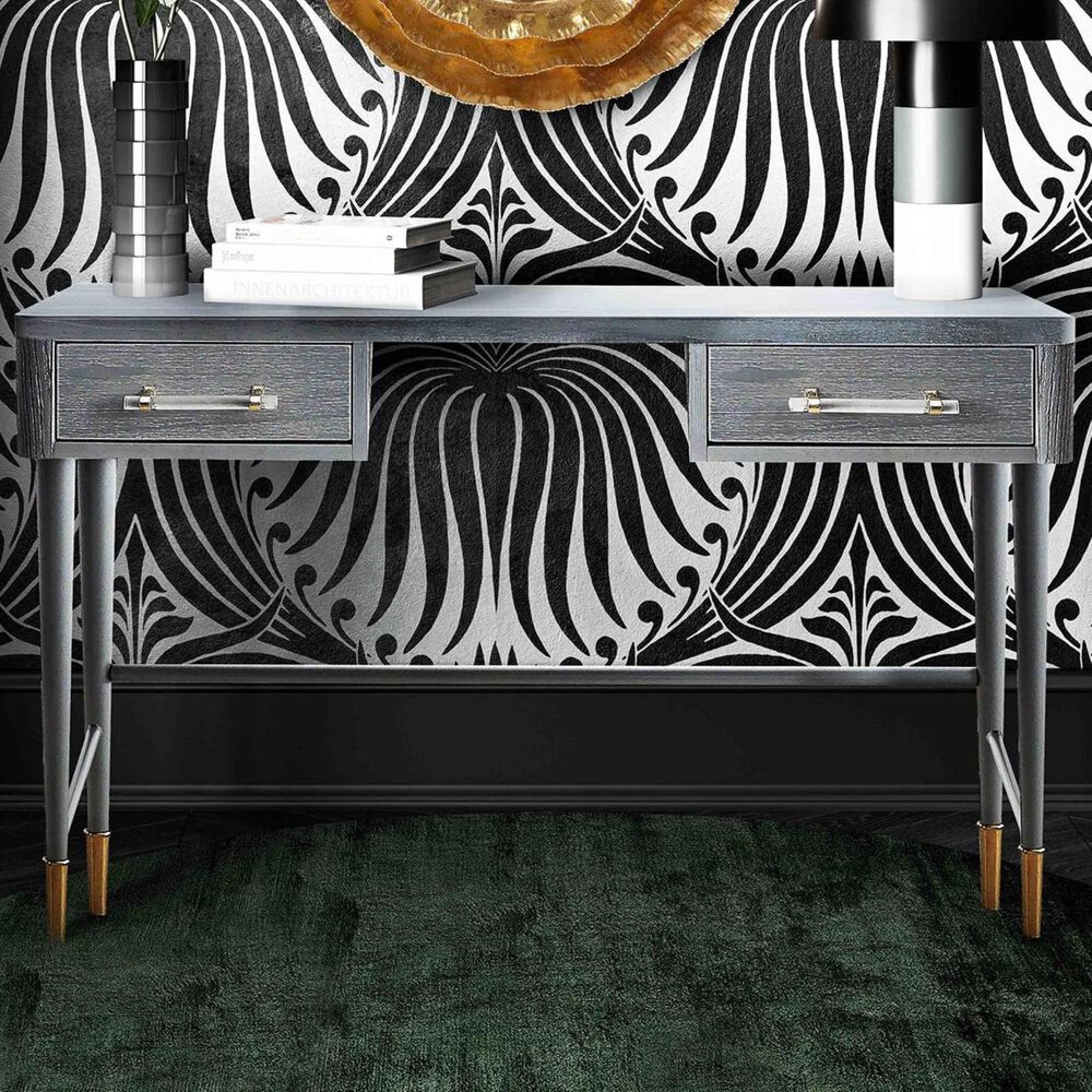 Tov Furniture Talia Desk in Antique Grey, , large
