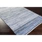 Surya Denim DNM-1001 2" x 3" Blue and Navy Scatter Rug, , large