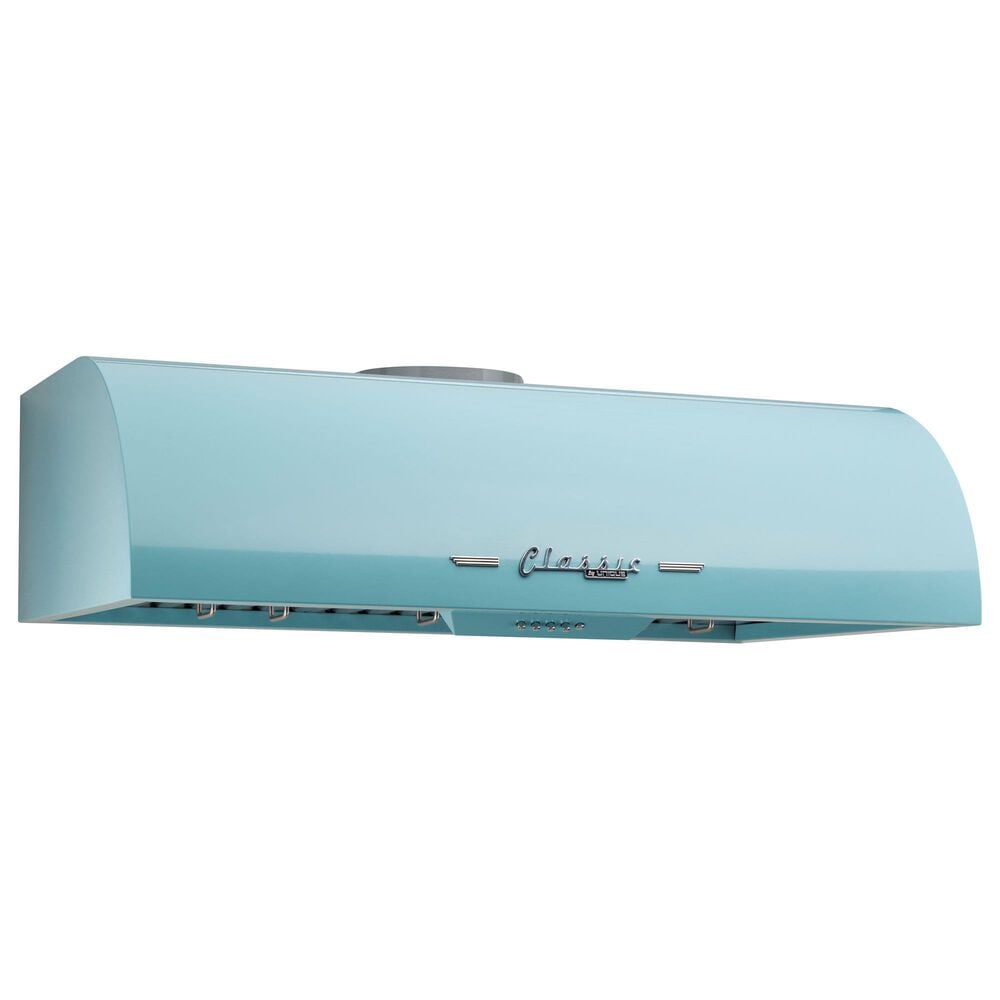 Unique Appliances Classic Retro 36" Under Cabinet Range Hood in Ocean Mist Turquoise, , large