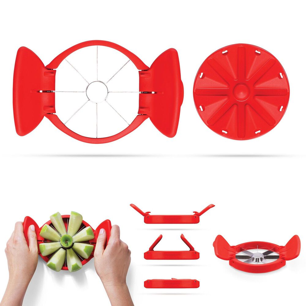 Dreamfarm Flapple Fold Flat Apple Slicer in Red, , large