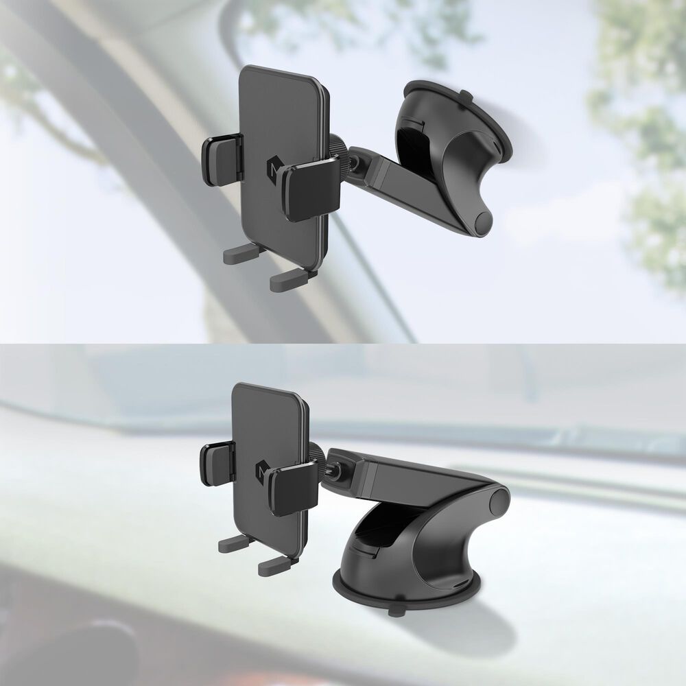 The Mighty Mount Simple Cradle Combo with Vent and Dash Mount Base in Black, , large
