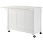 Crosley Furniture Lacey Kitchen Island in White, , large