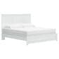 Ashley Bostwick Shoals 5-Piece King Panel Bedroom Set in White, , large