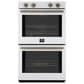 Forno Vomero 30" Double Electric Wall Oven in White, , large