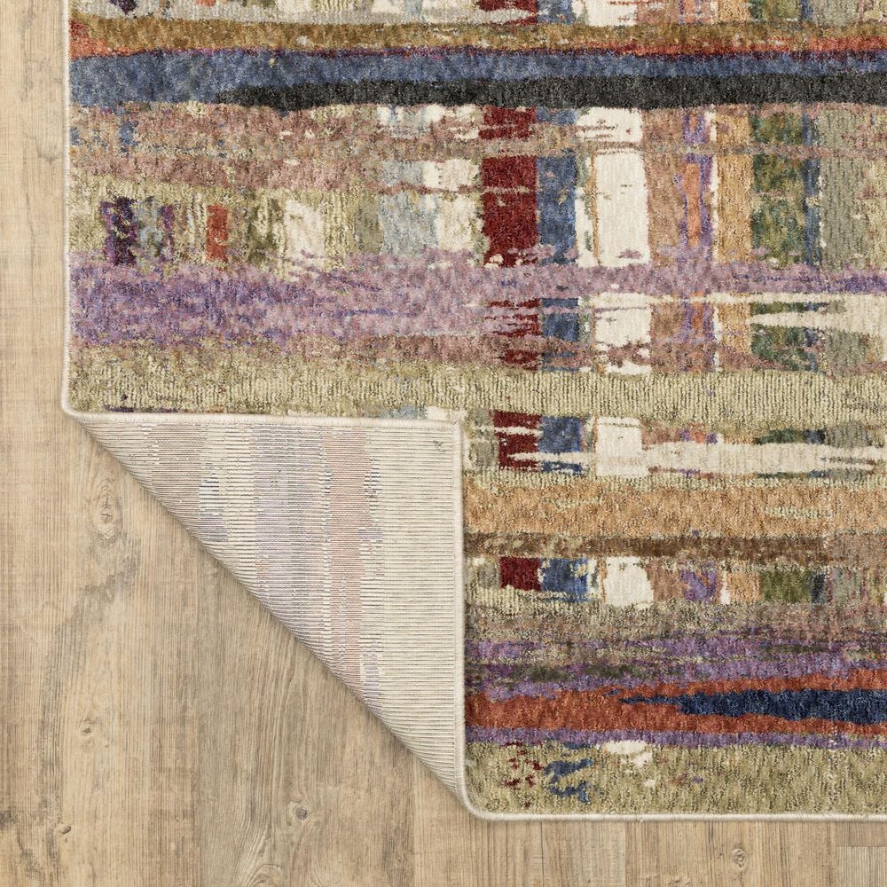 Oriental Weavers Tisdell TIS08 Multicolor 2&#39;3&quot; x 7&#39;6&quot; Runner, , large
