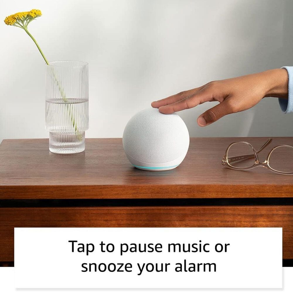 Amazon Echo Dot (5th Gen, 2022 release) in Glacier White, , large