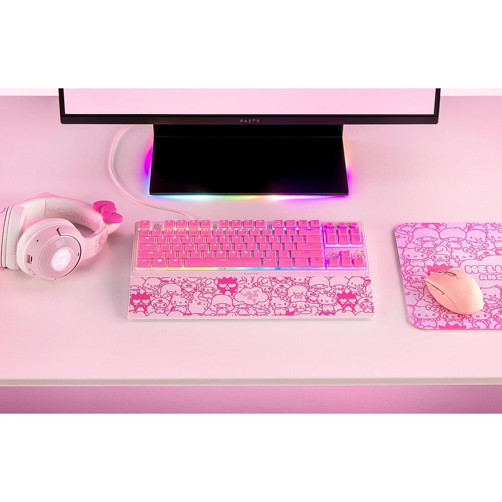 Razer Ornata V3 Tenkeyless Hello Kitty and Friends Edition Keyboard in Pink, , large