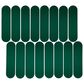 Dal-Tile Artefino Element Forest 1.5" x 6" Capsule on 12" x 13" Porcelain Mosaic Sheet, , large