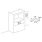 SMEG 30" Trim Kit for Classic 1.34 Cu. Ft. Compact Microwave in Stainless Steel, , large