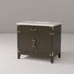 Lexora Home Laurel 36" Single Bathroom Vanity in Brown Oak with White Quartz Top and Rectangular Sink, , large