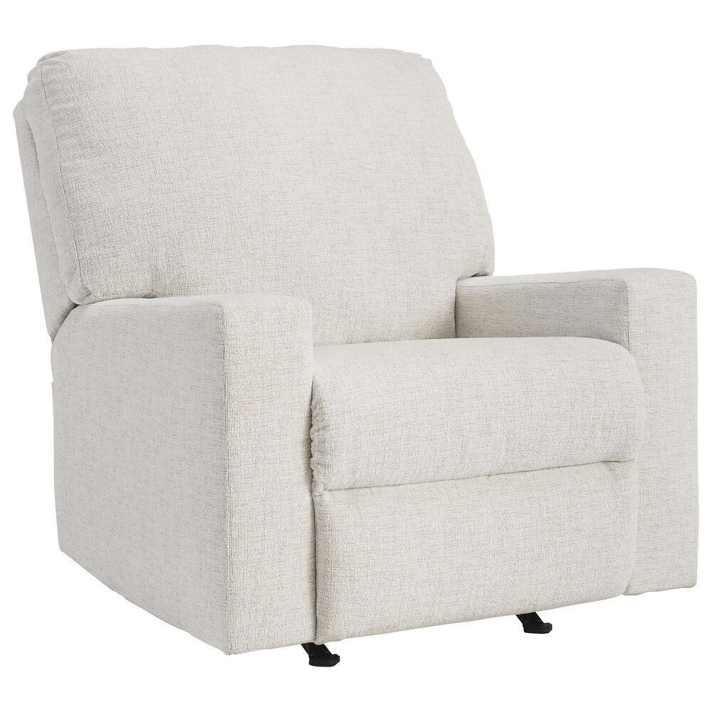 Ashley Rannis Manual Rocker Recliner in Snow, , large