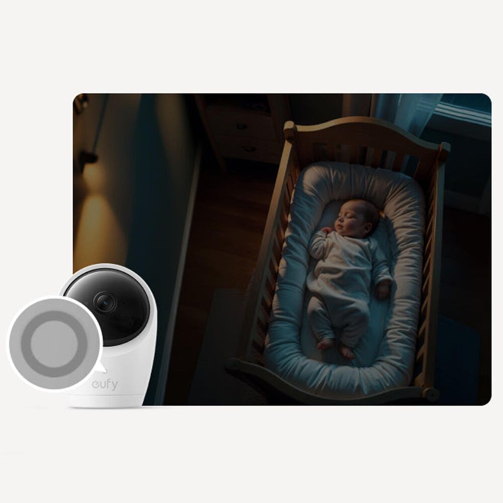 eufy E20 Baby Monitor with Camera in White, , large