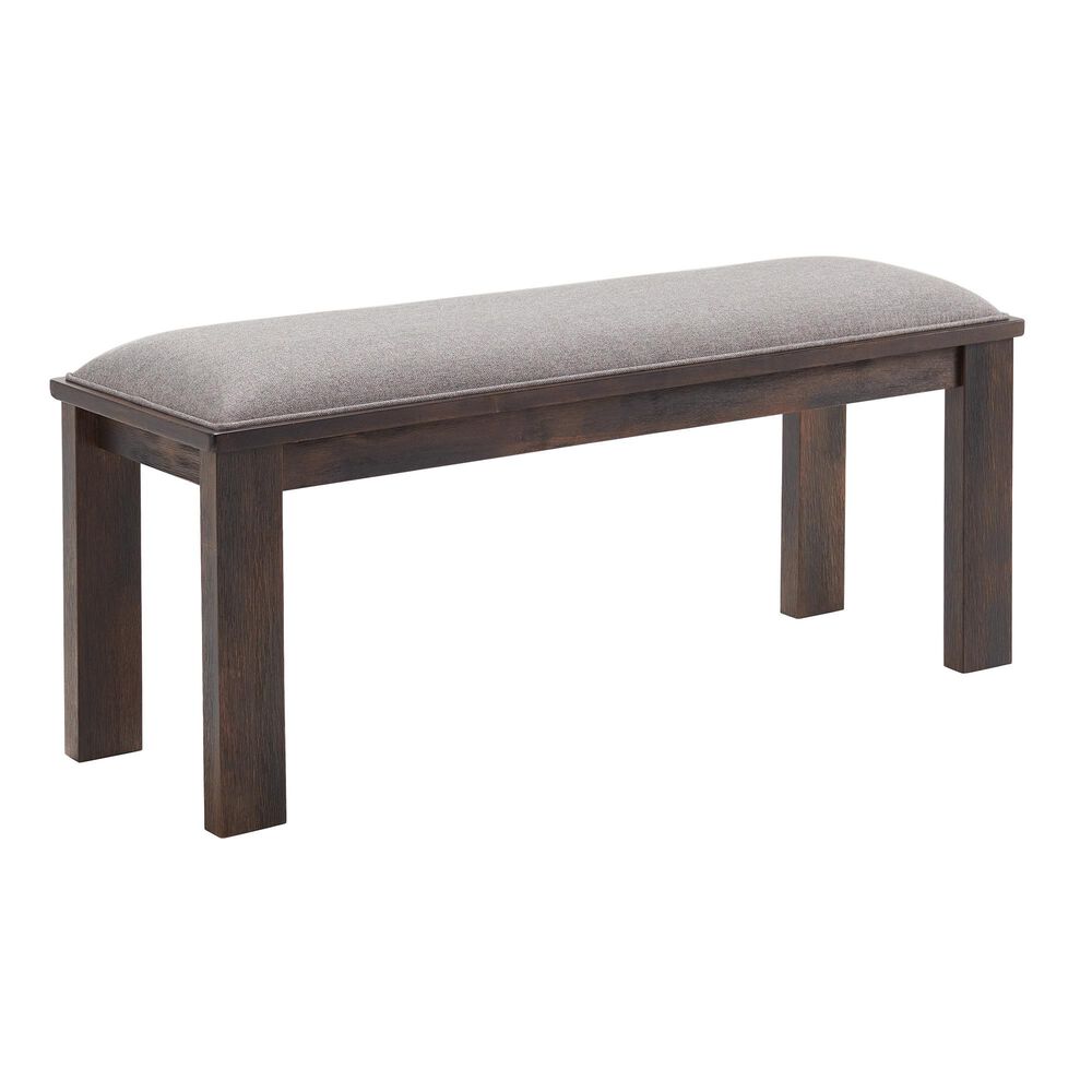 Davis International Dining Table with Glass Top with 1 Bench and 4 Side Chairs, , large