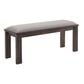 Davis International Dining Table with Glass Top with 1 Bench and 4 Side Chairs, , large
