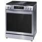 Frigidaire Gallery 3 Piece Kitchen Package with 27.8 Cu. Ft. French Door Refrigerator, 30" Front Control Gas Range with Total Convection, and 24" Built-In Bar Handle Dishwasher with CleanBoost in Stainless Steel, , large